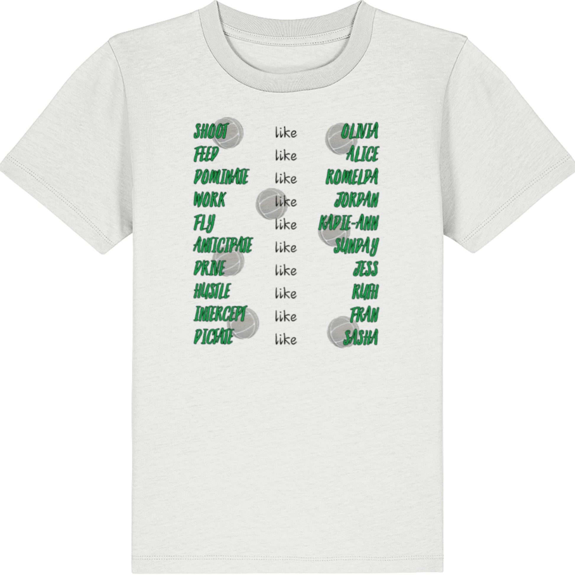 2026 Fever Netball Team Supporter Kids Tee Shirt