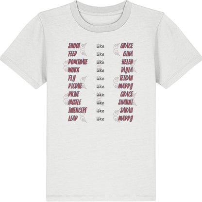 2026 NSW Swifts Netball Kids Supporter T-Shirt Top
