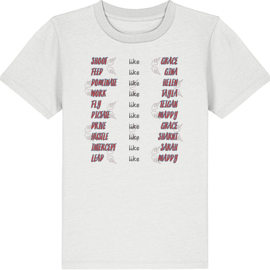 2026 NSW Swifts Netball Kids Supporter T-Shirt Top