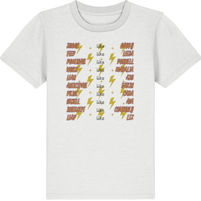 2026 Sunshine Coast Lightning Netball Supporter Kids T-Shirt