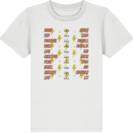 2026 Sunshine Coast Lightning Netball Supporter Kids T-Shirt