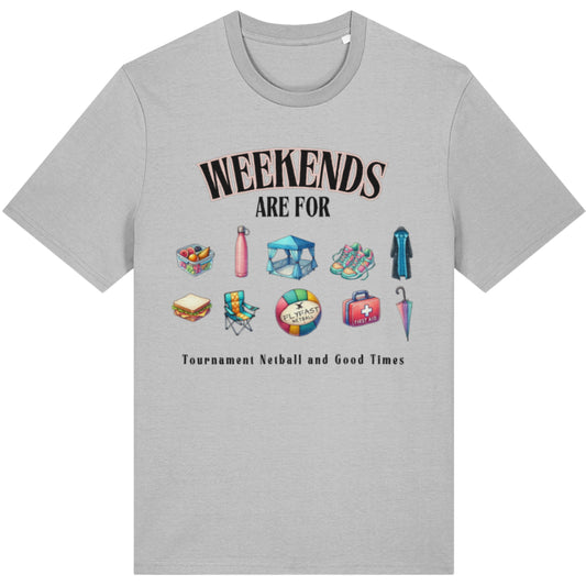 Cool Netball Tee Shirt - Tournament Slogan