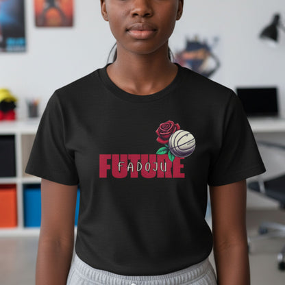 Netball Gifts - Teen Girl England Roses Netball Player T-Shirt