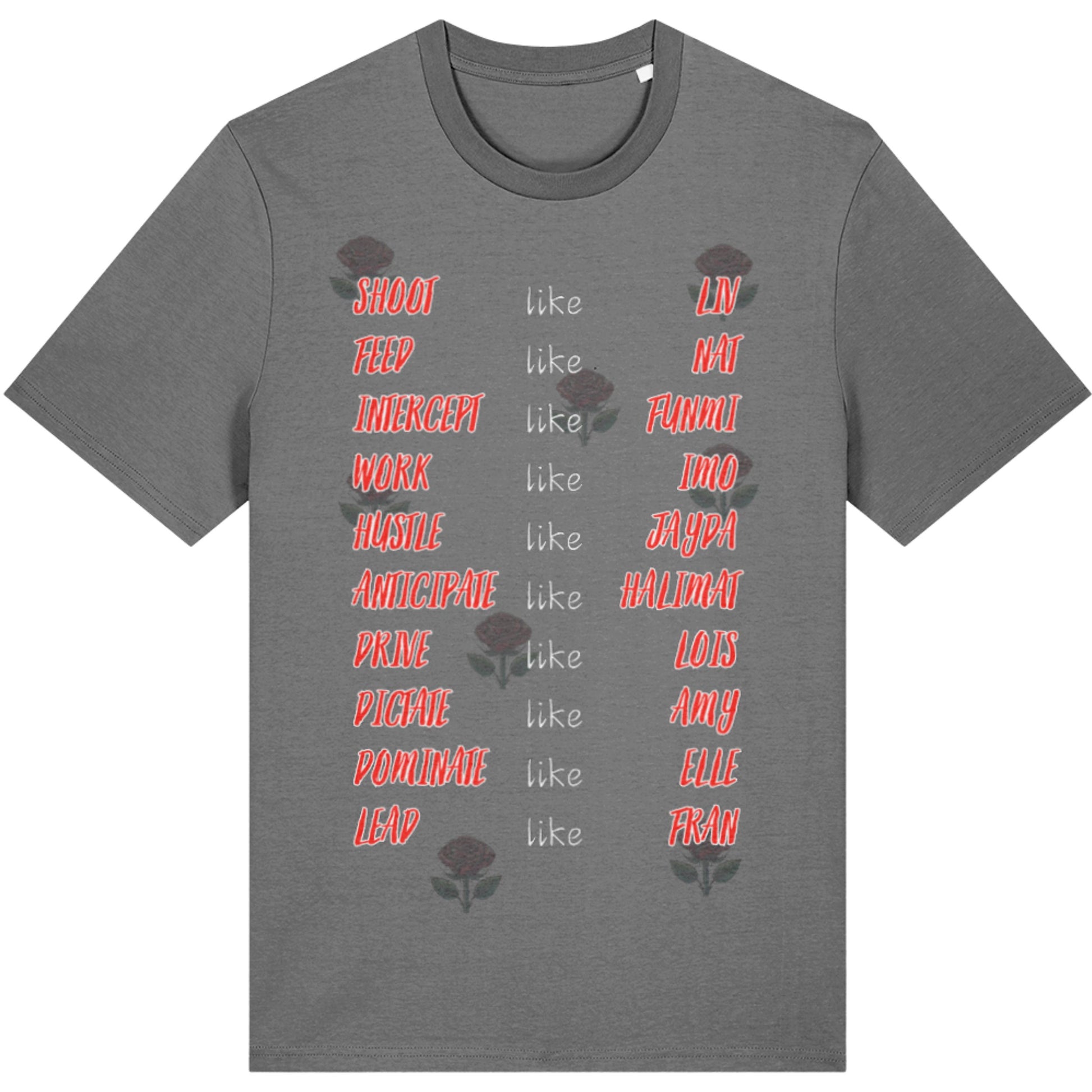 England Roses Netball T-Shirt - 2026 Commonwealth Games Netball Top