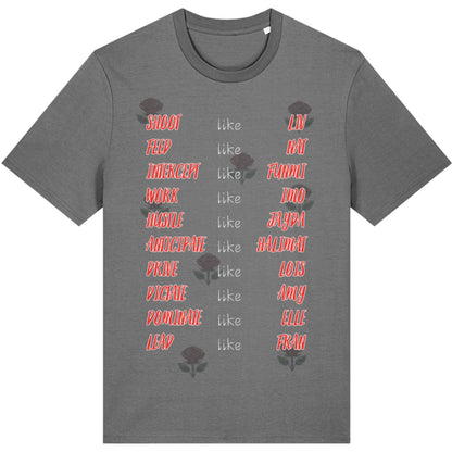 England Roses Netball T-Shirt - 2026 Commonwealth Games Netball Top