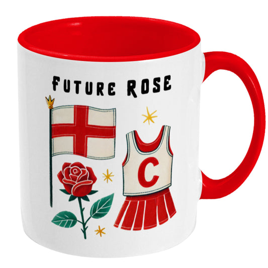 England Roses Netball Mug - Team Gift