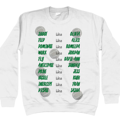West Coast Fever 2026 Netball Team Sweatshirt - SSN Supporter Top