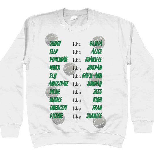 West Coast Fever Netball Team Sweatshirt - Supporter Top