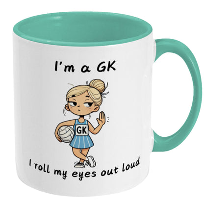 Funny Netball GK Mug - Netball Team Gift