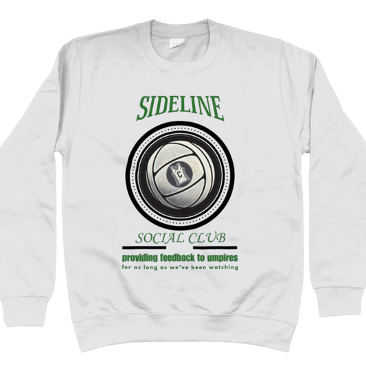 Funny Netball Jumper Gift - Sideline Parents Slogan