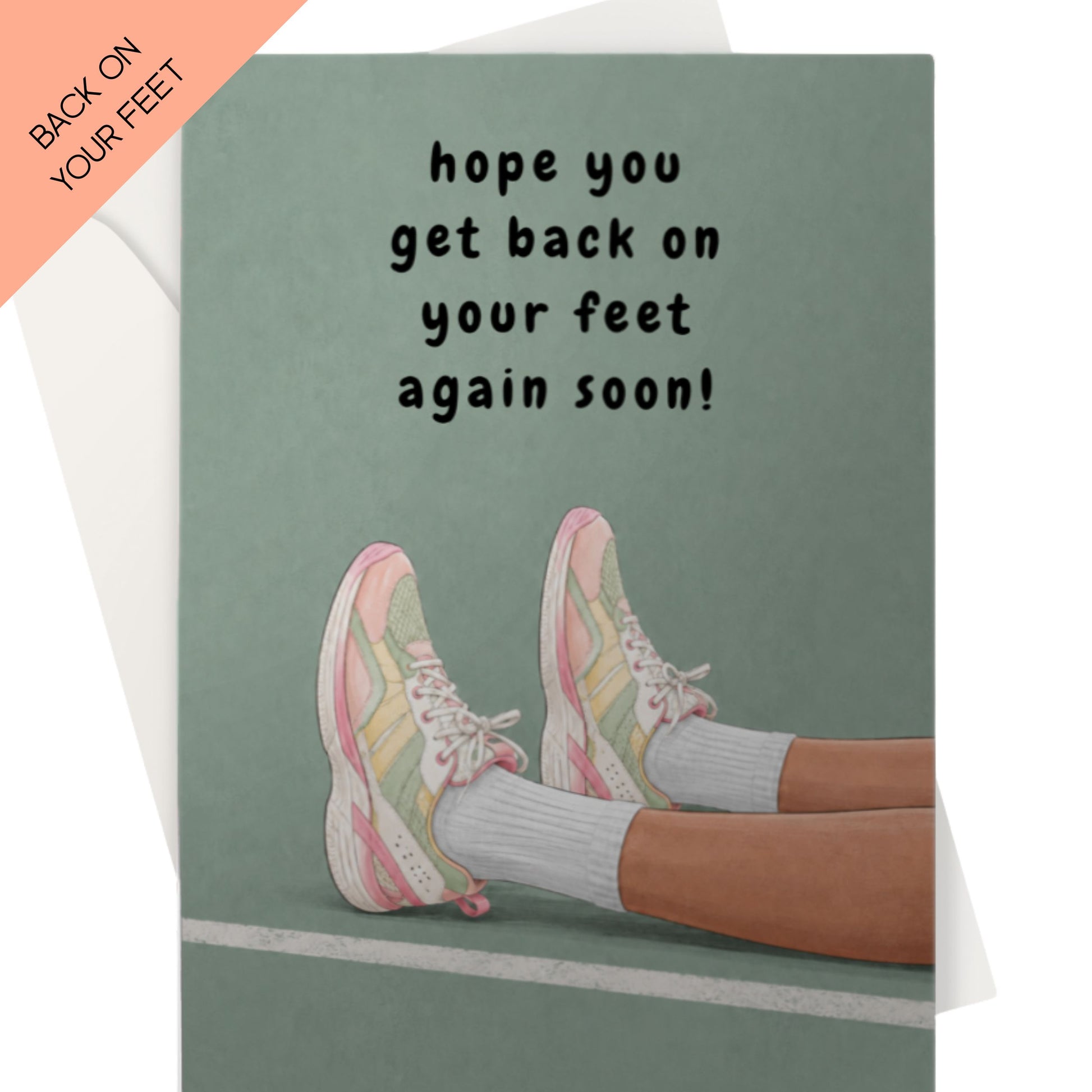 Funny Netball Player Get Well Soon Card