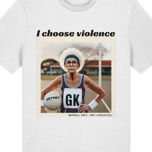 Funny Netball T-Shirt - Gift For Defenders