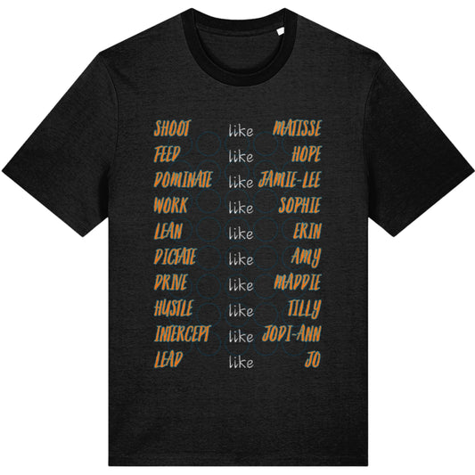 Giants Netball Team Supporter Tee Shirt Top
