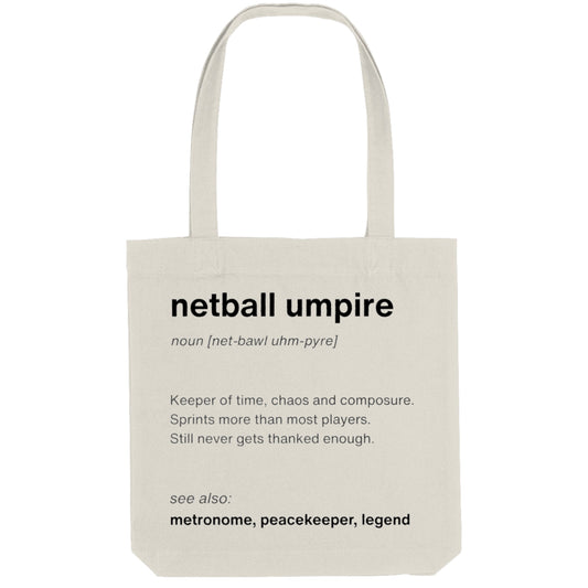 Gift For Netball Umpire - Luxe Tote Bag