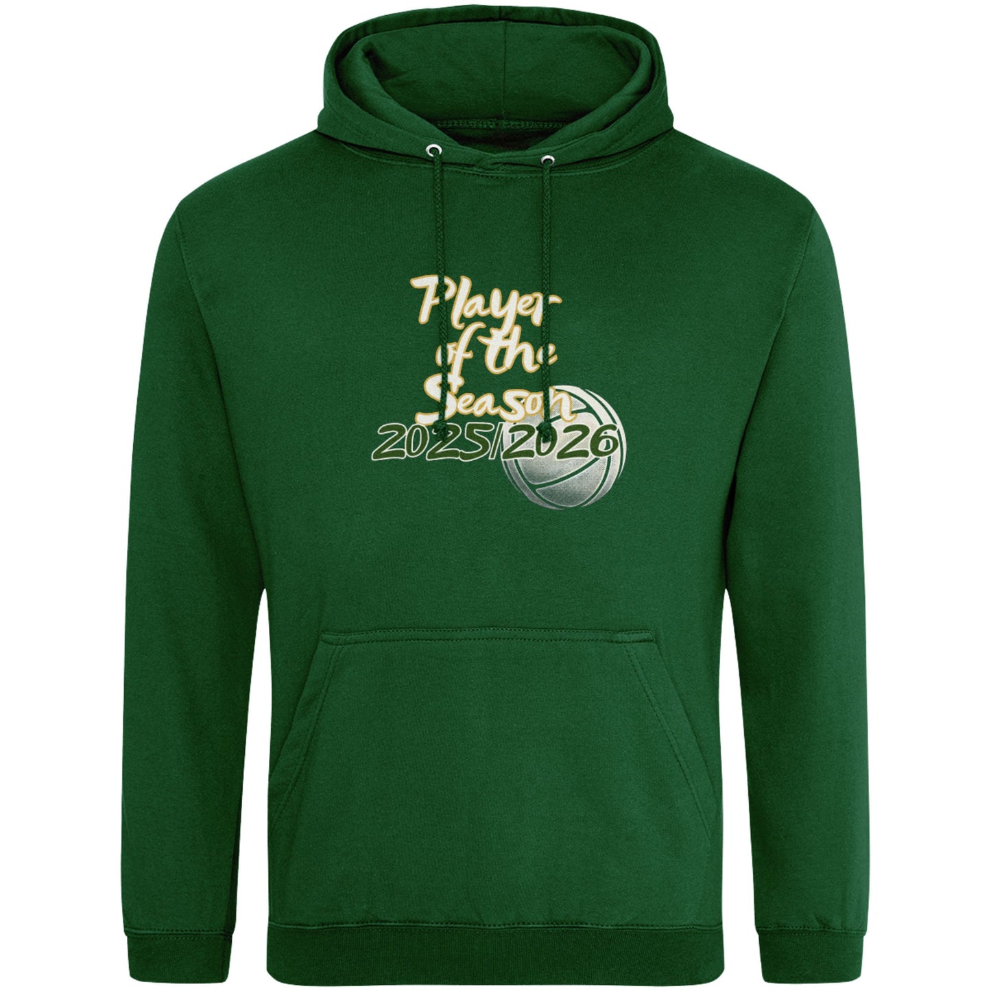 Green Netball Player of the Season Hoodie - Netball Player Award