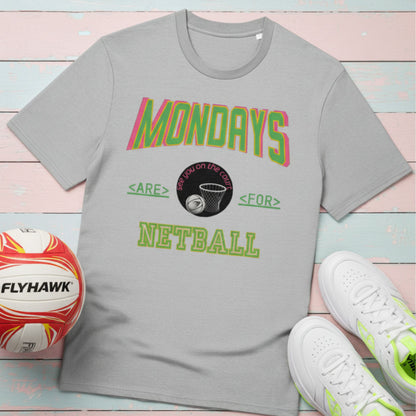 Netball Gifts - Grey Mondays are for Netball Top