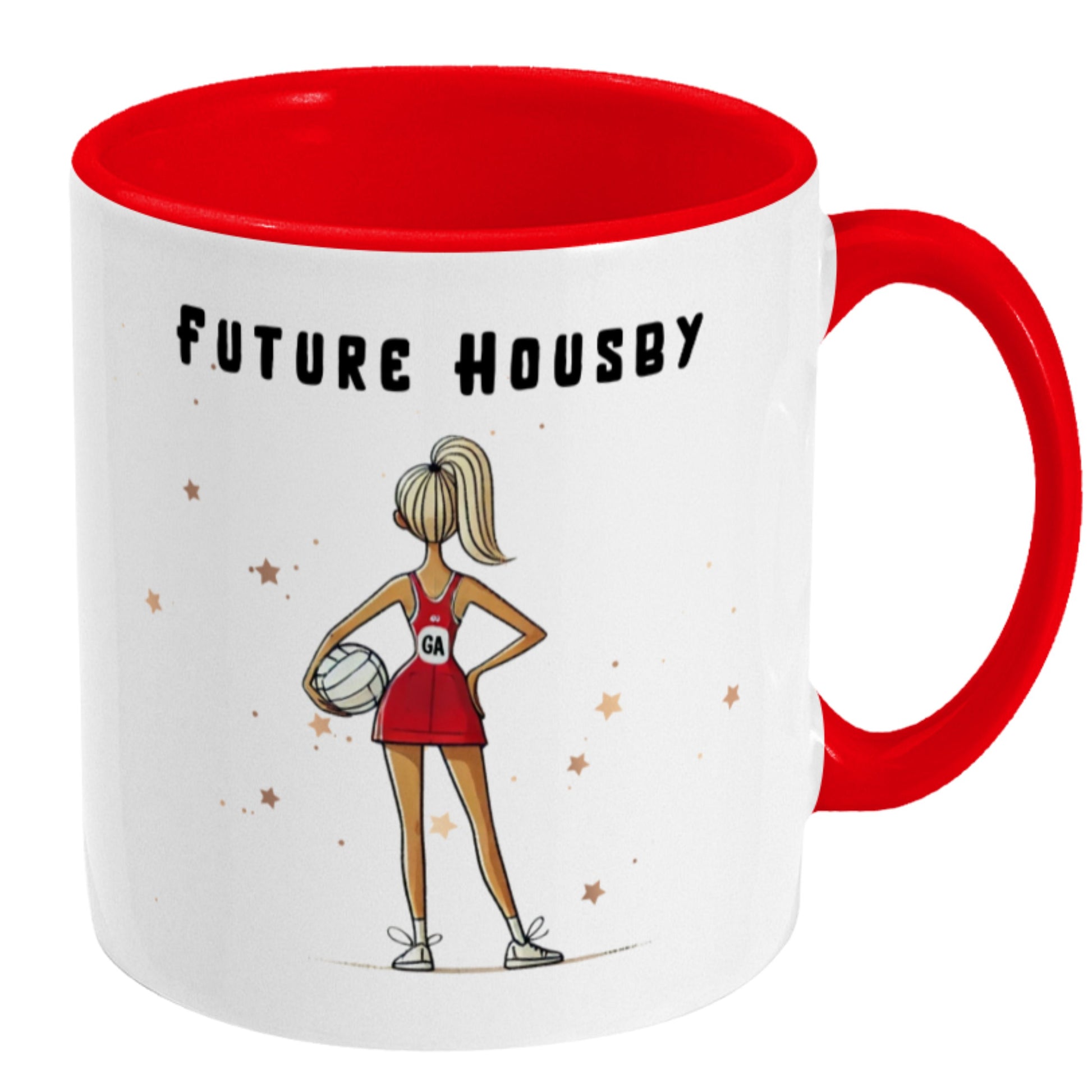 Housby England Roses Netball Gift Mug