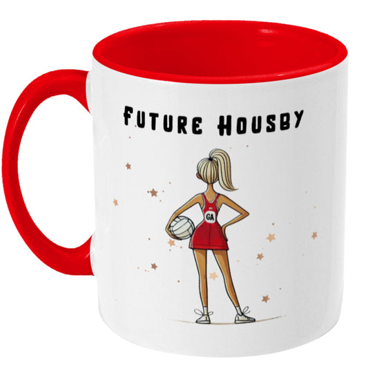 Netball Player GA Gift Mug - Housby