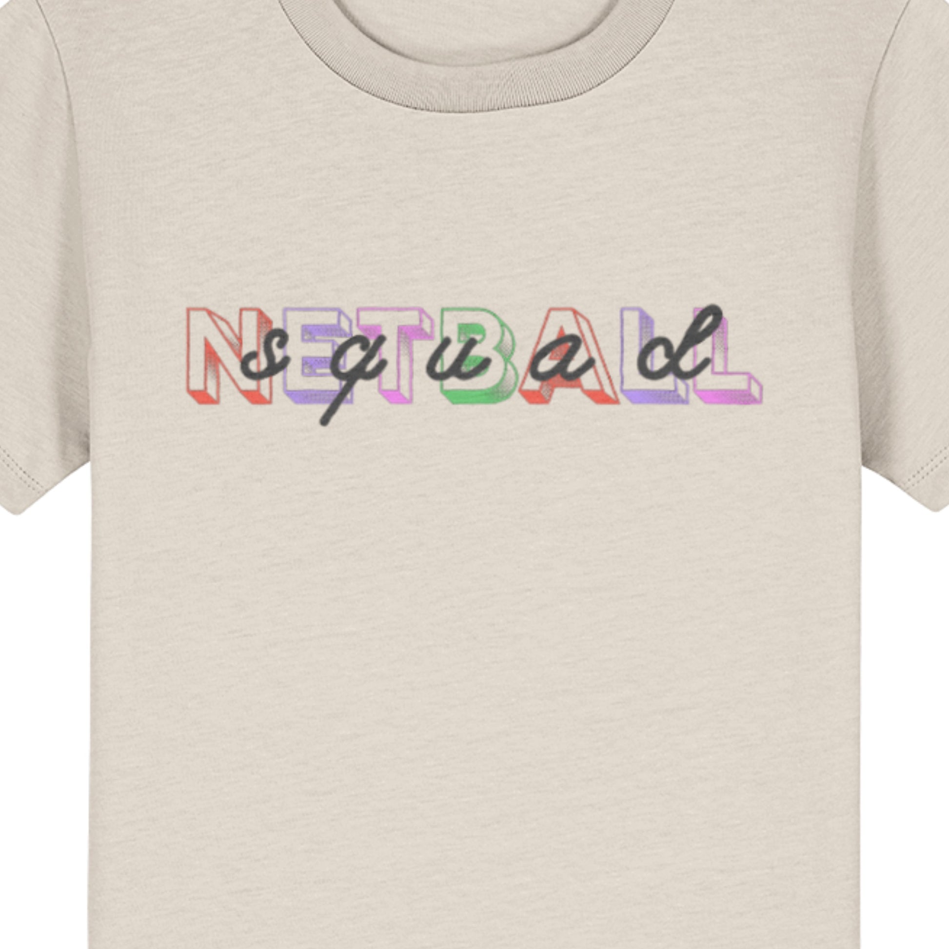 Junior Netball Player T-Shirt - Netball Clothing Gifts for Kids