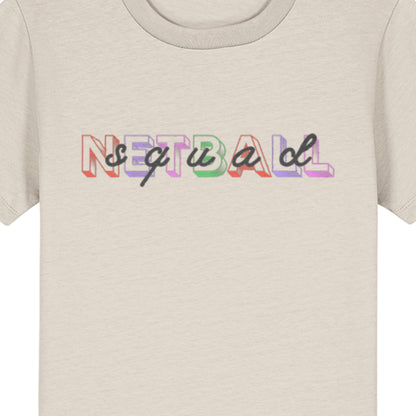 Junior Netball Player T-Shirt - Netball Clothing Gifts for Kids