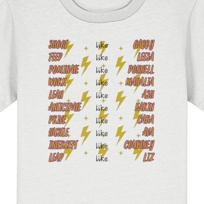 Sunshine Coast Lightning Netball Supporter Top for Children