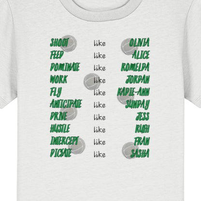 West Coast Fever 2026 Netball Team Shirt for Children