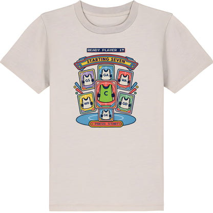 Eco Heather Teen Netball Graphic T-shirt
