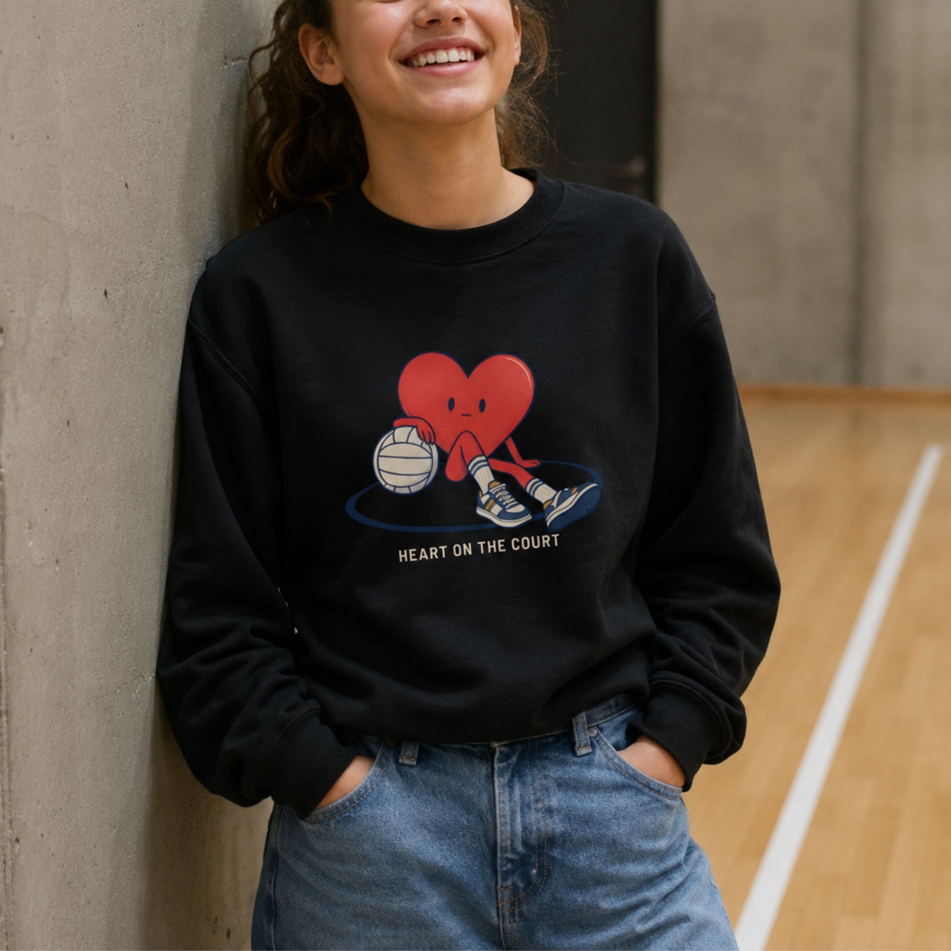 Netball Sweatshirt for Children - Sports Fashion Jumper