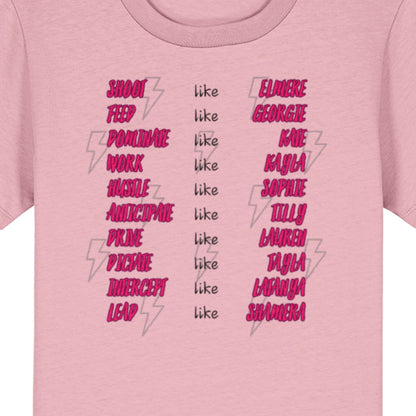 Kids Adelaide Thunderbirds Netball Team Supporter Shirt - Suncorp Super Netball