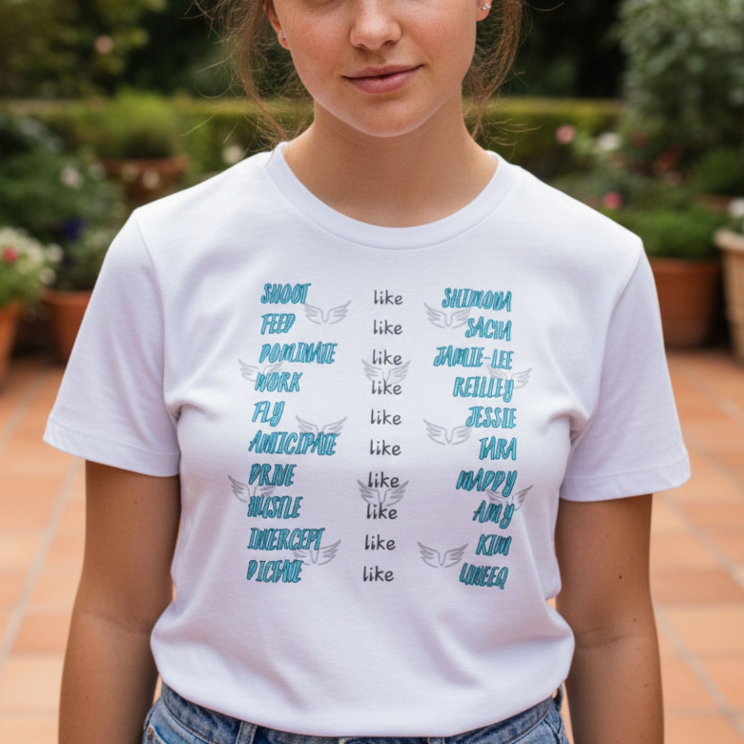 Kids 2026 Melbourne Mavericks Netball Team Tee Shirt for Children and Teen Girls