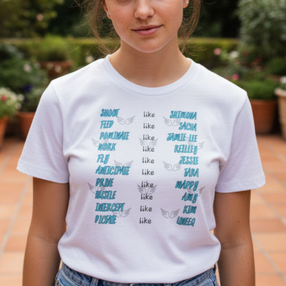Kids 2026 Melbourne Mavericks Netball Team Tee Shirt for Children and Teen Girls