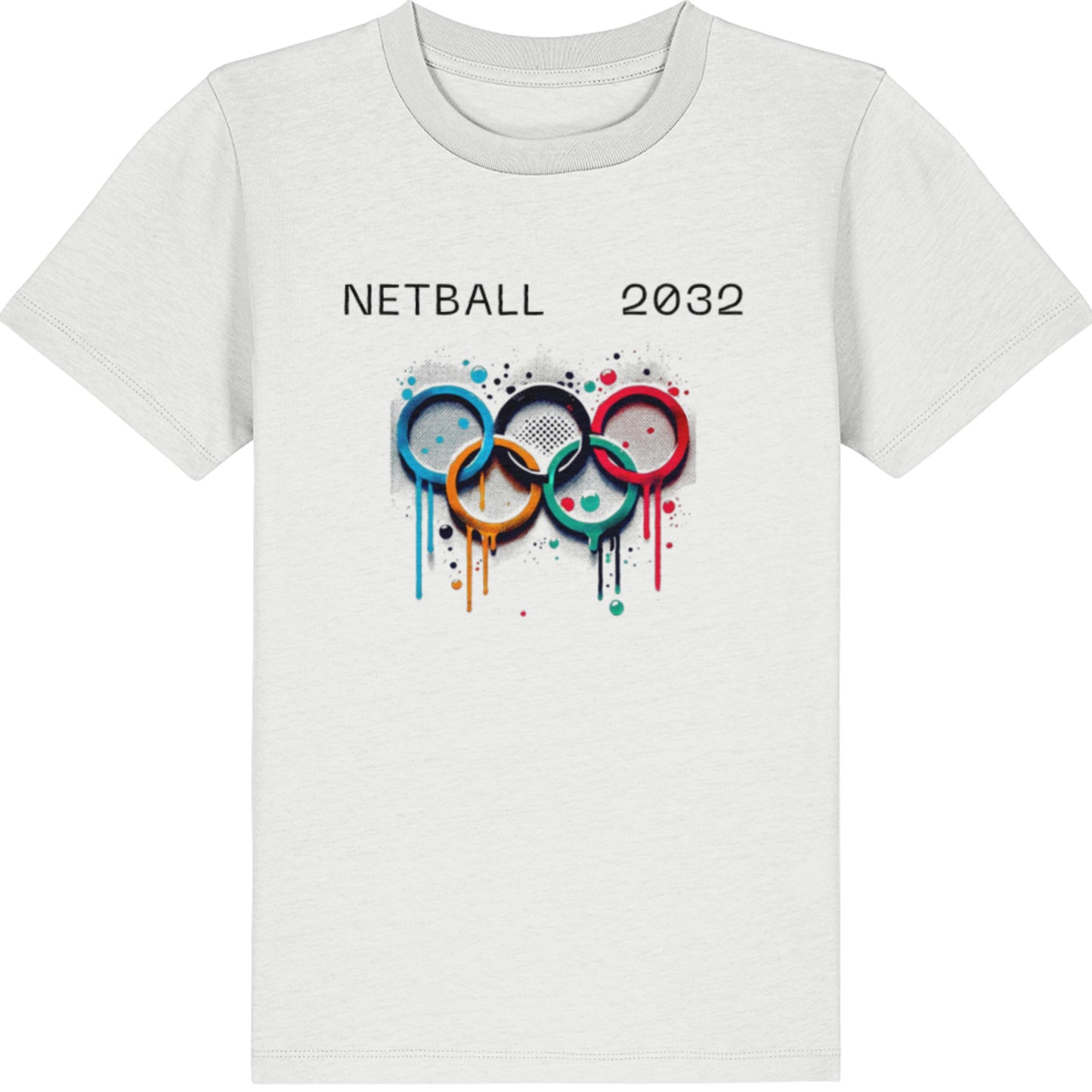 Kids' Netball 2032 Olympics T-Shirt - Netball Clothing