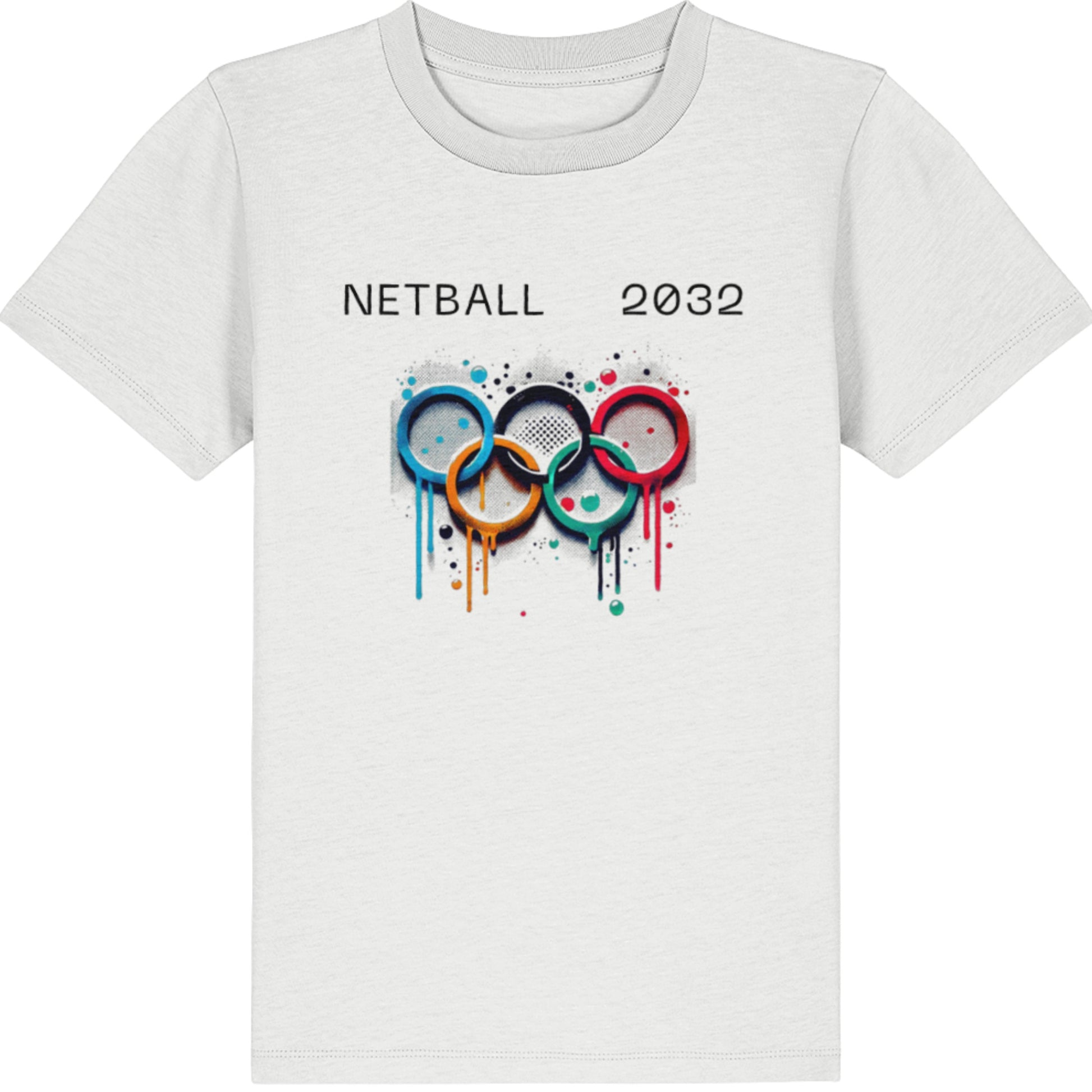 Kids' Netball 2032 Olympics T-Shirt - Netball Clothing