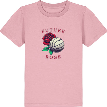 Kids Netball T-Shirt Pink - England Roses