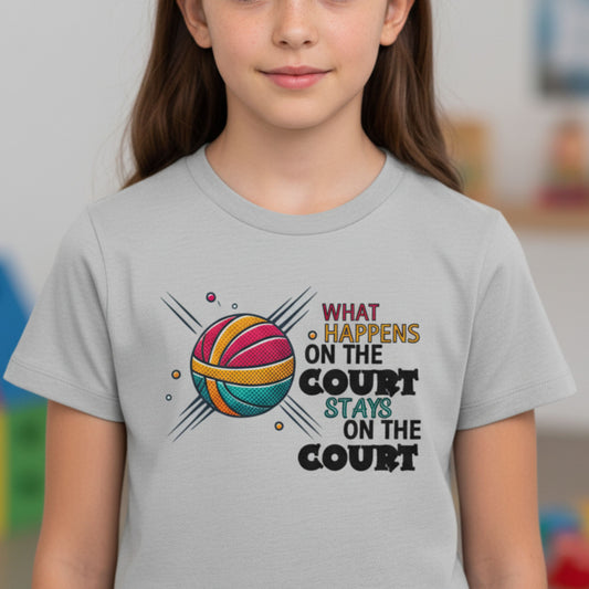 Netball Gifts - Kids Slogan Netball Top