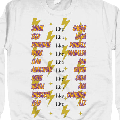 2026 Sunshine Coast Lightning Netball Team Jumper - SSN 