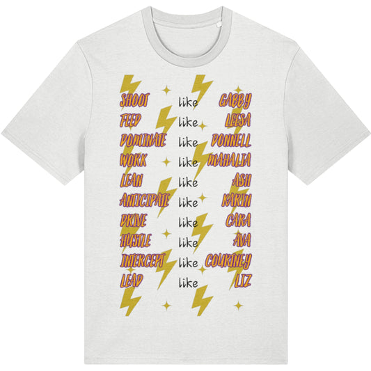 2026 Sunshine Coast Lightning Netball Team Shirt - SSN Supporter Top