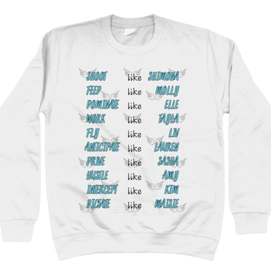 Melbourne Mavericks Netball Team Sweatshirt