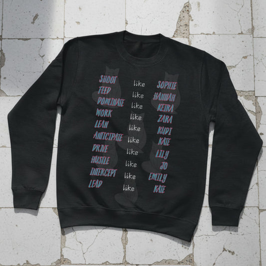 Melbourne Vixens 26 Netball Team Jumper for Adult SSN Supporters