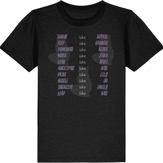 Melbourne Vixens Netball Supporter Kids T-Shirt Top