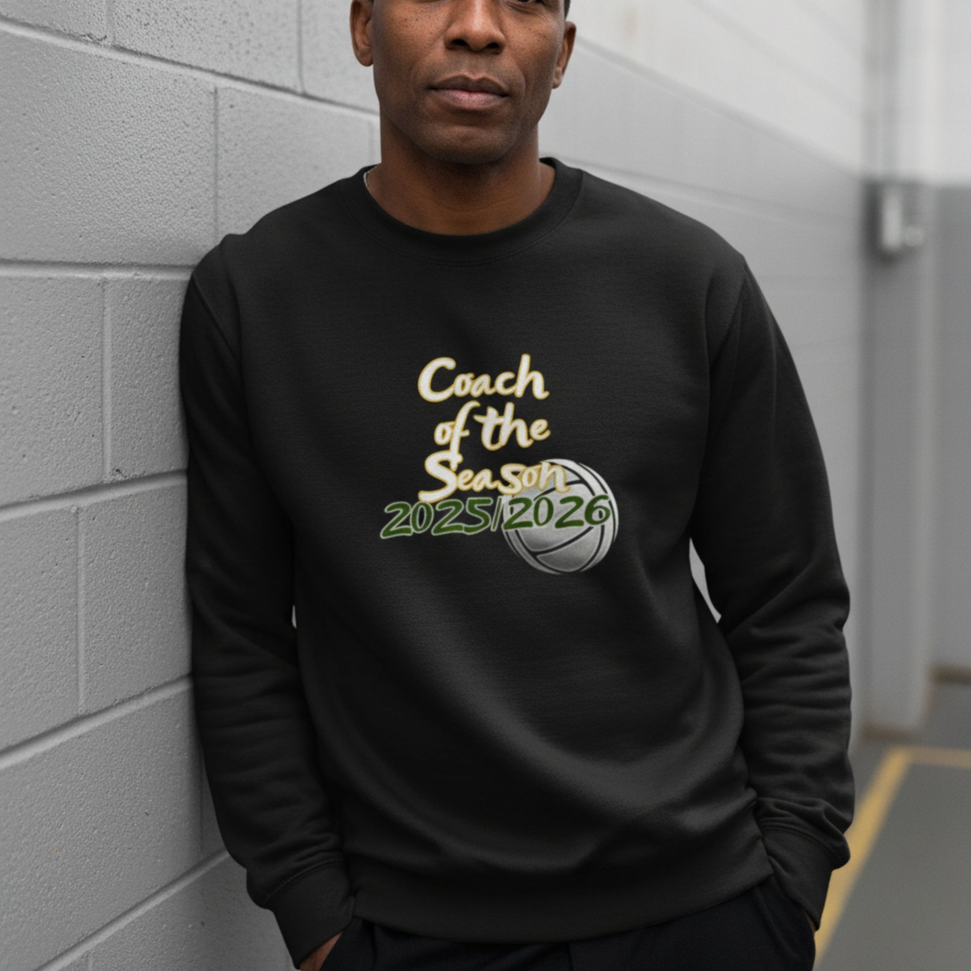 Men's Netball Coach of the Season Sweatshirt - Netball Coach Prize