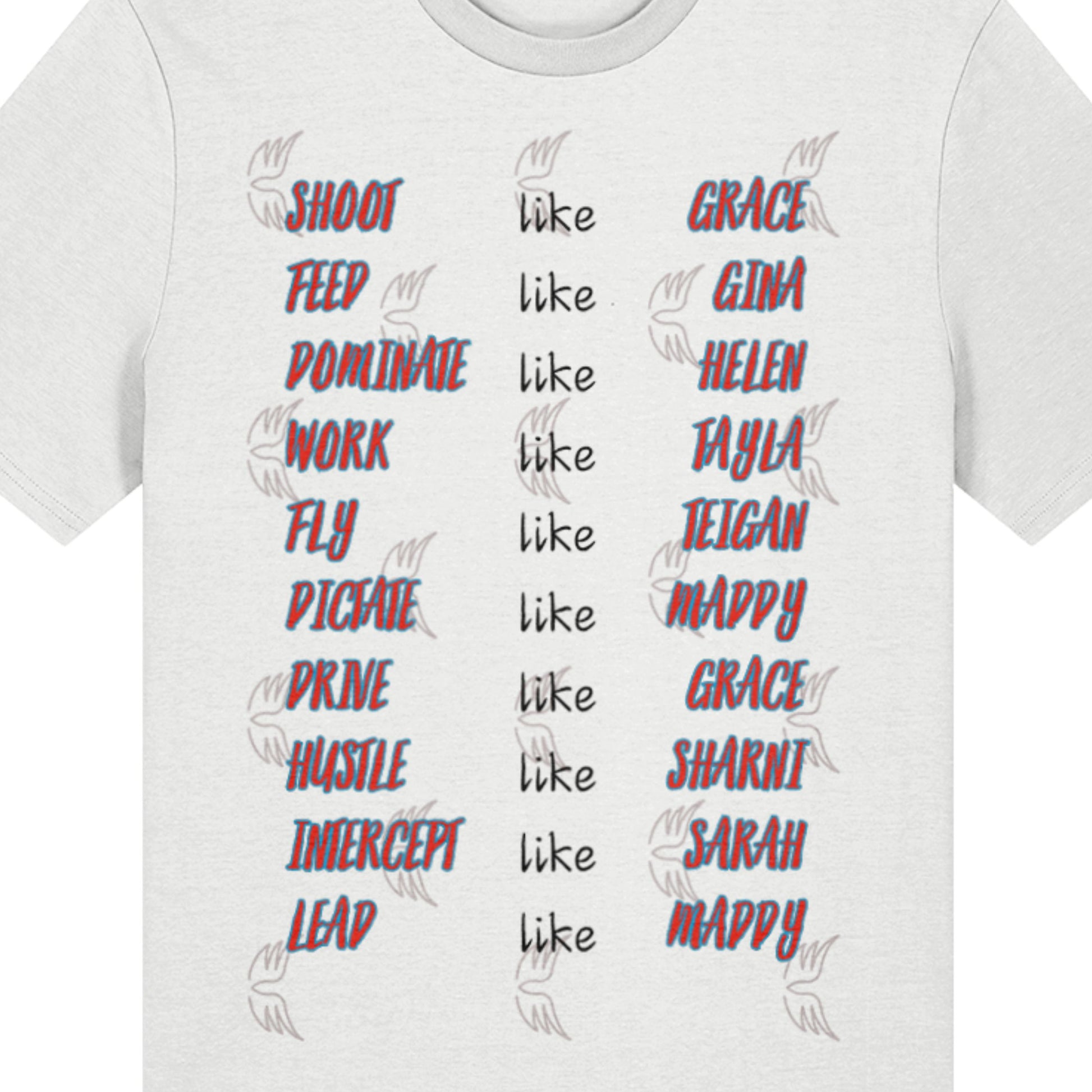 2026 Swifts Netball Team Shirt - Super Netball Merch