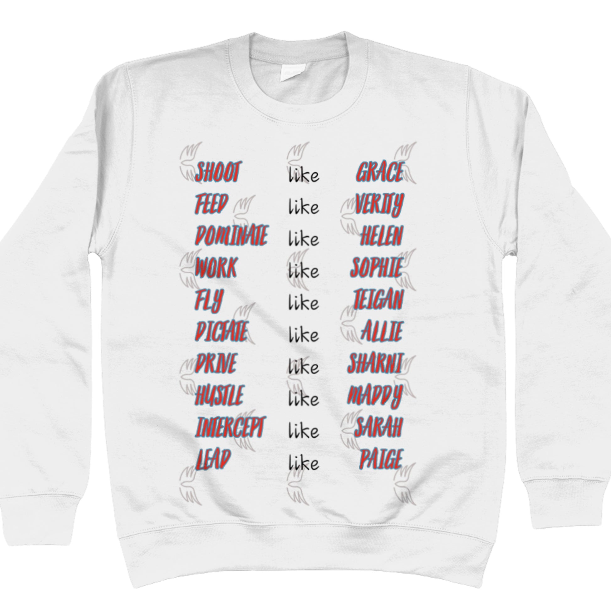 NSW Swifts Netball Sweatshirt - Supporter Top