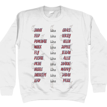 NSW Swifts Netball Sweatshirt - Supporter Top