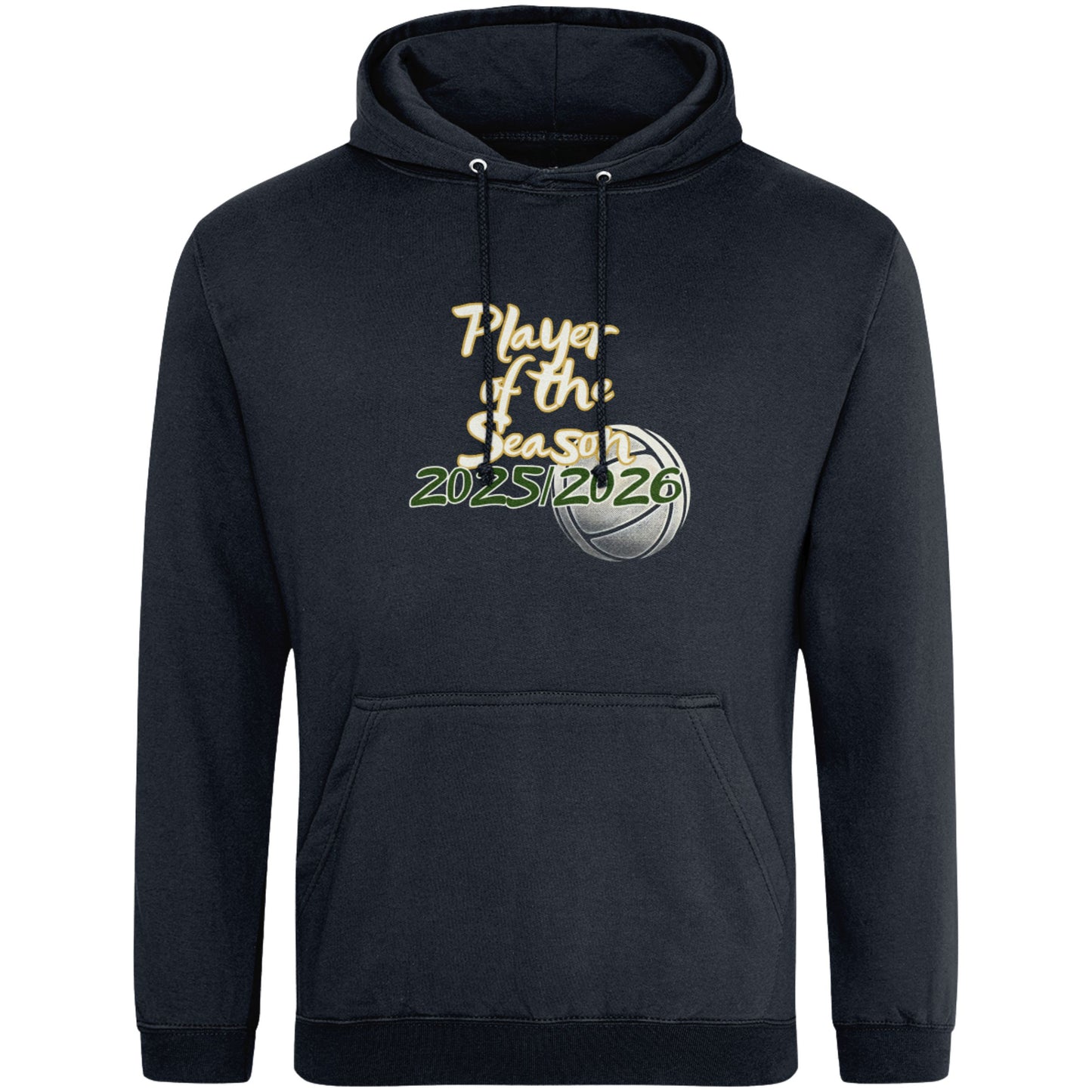 Navy Blue Netball Player of the Season Hoodie - Netball Player Award