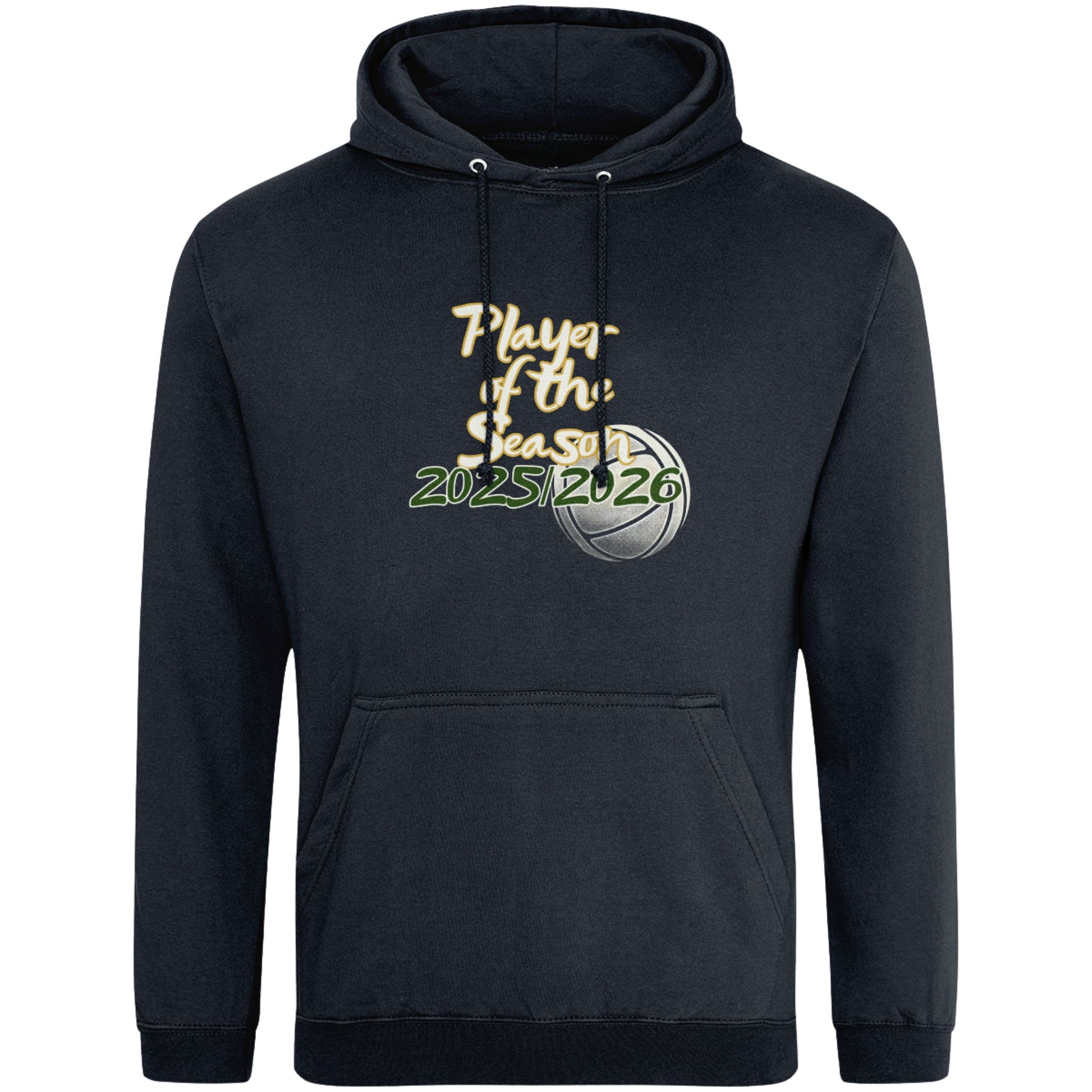 Navy Blue Netball Player of the Season Hoodie - Netball Player Award