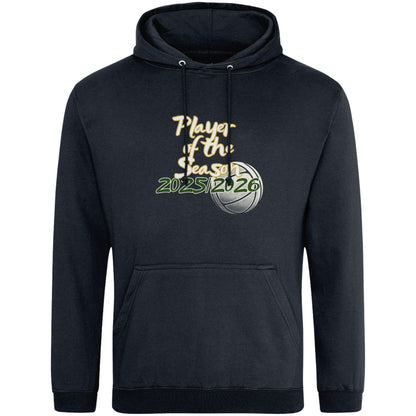 Navy Blue Netball Player of the Season Hoodie - Netball Player Award