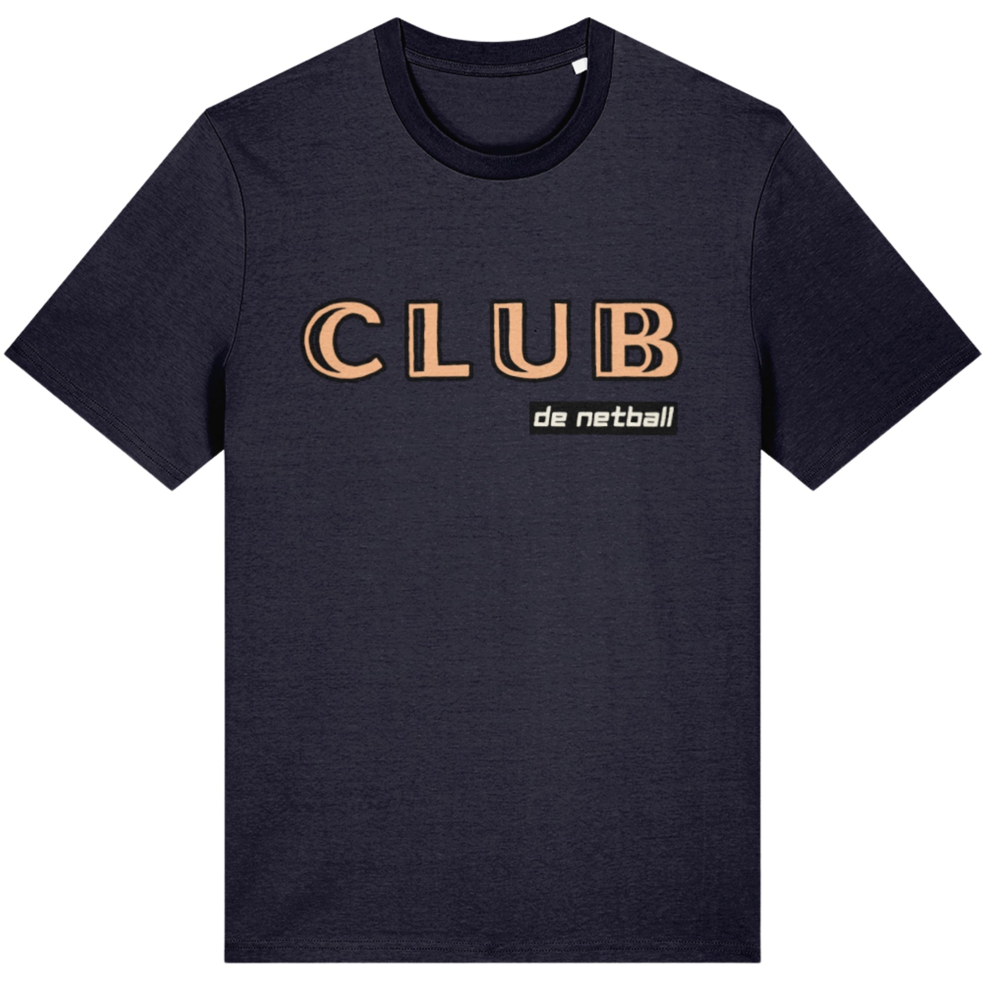Dark Navy Blue Netball T-Shirt Top