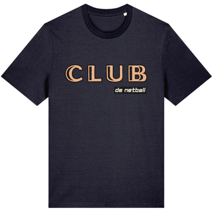 Dark Navy Blue Netball T-Shirt Top