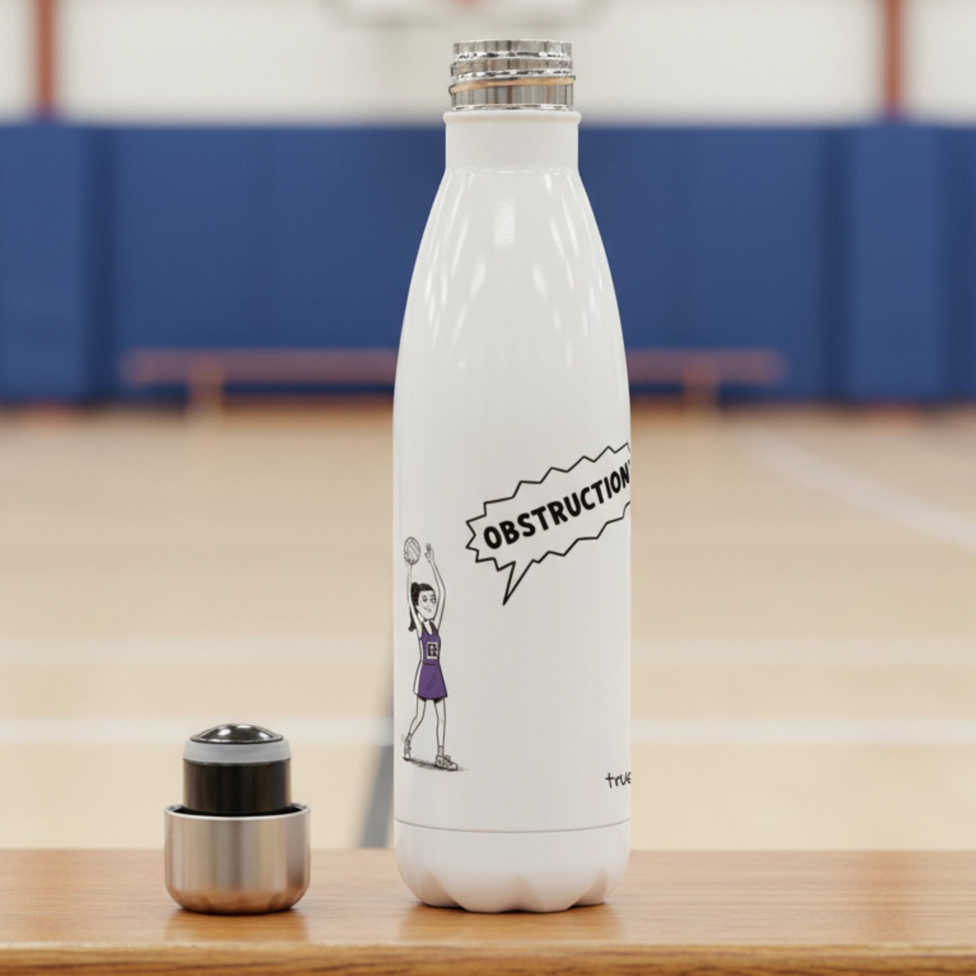 Netball Water Bottle Gift - Sports Drink Bottle For Netballers